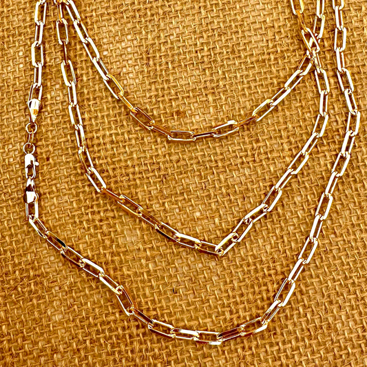 N0933  22” 18K Gold Filled Necklace