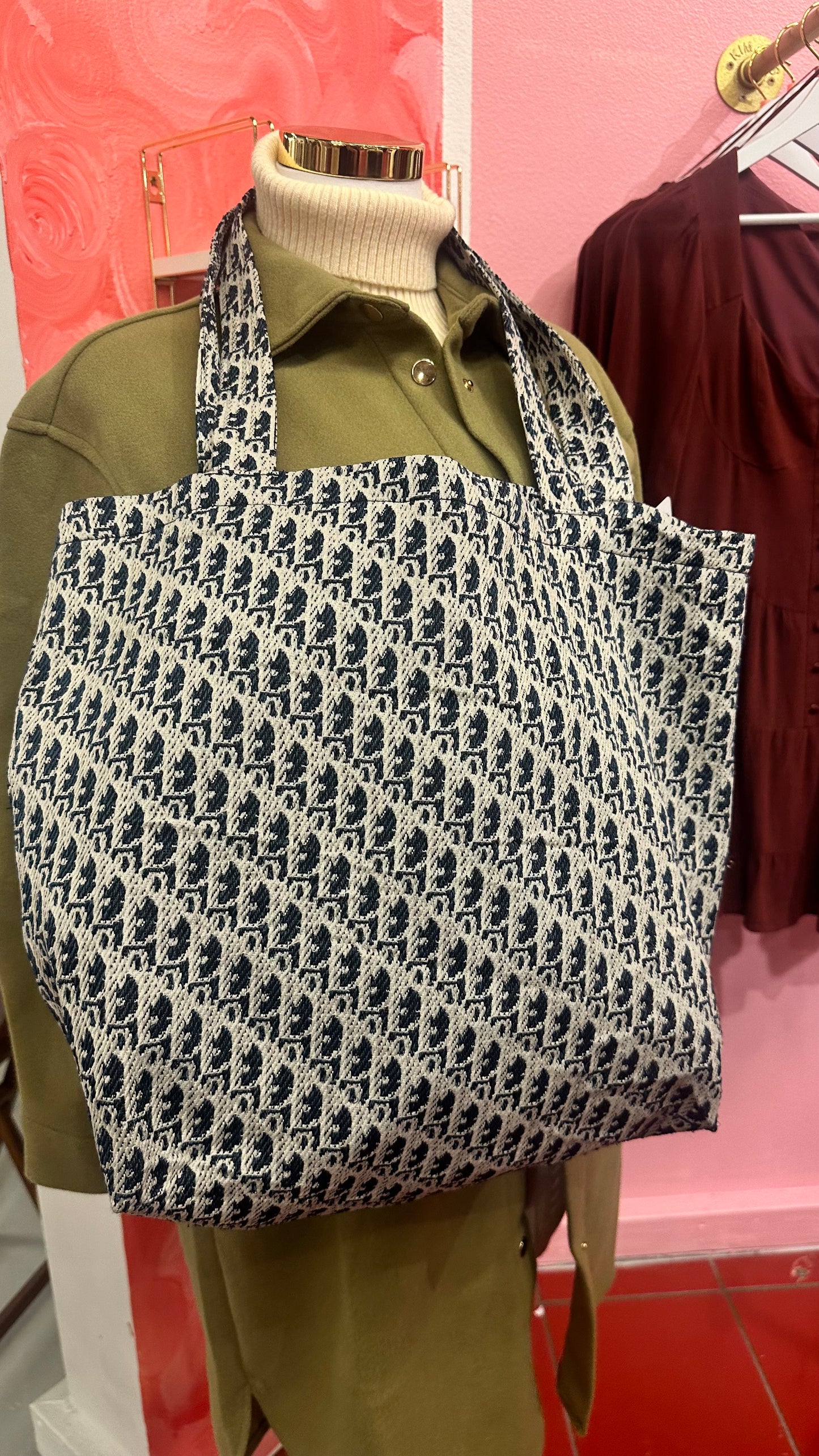 Handmade Large Denim Tote