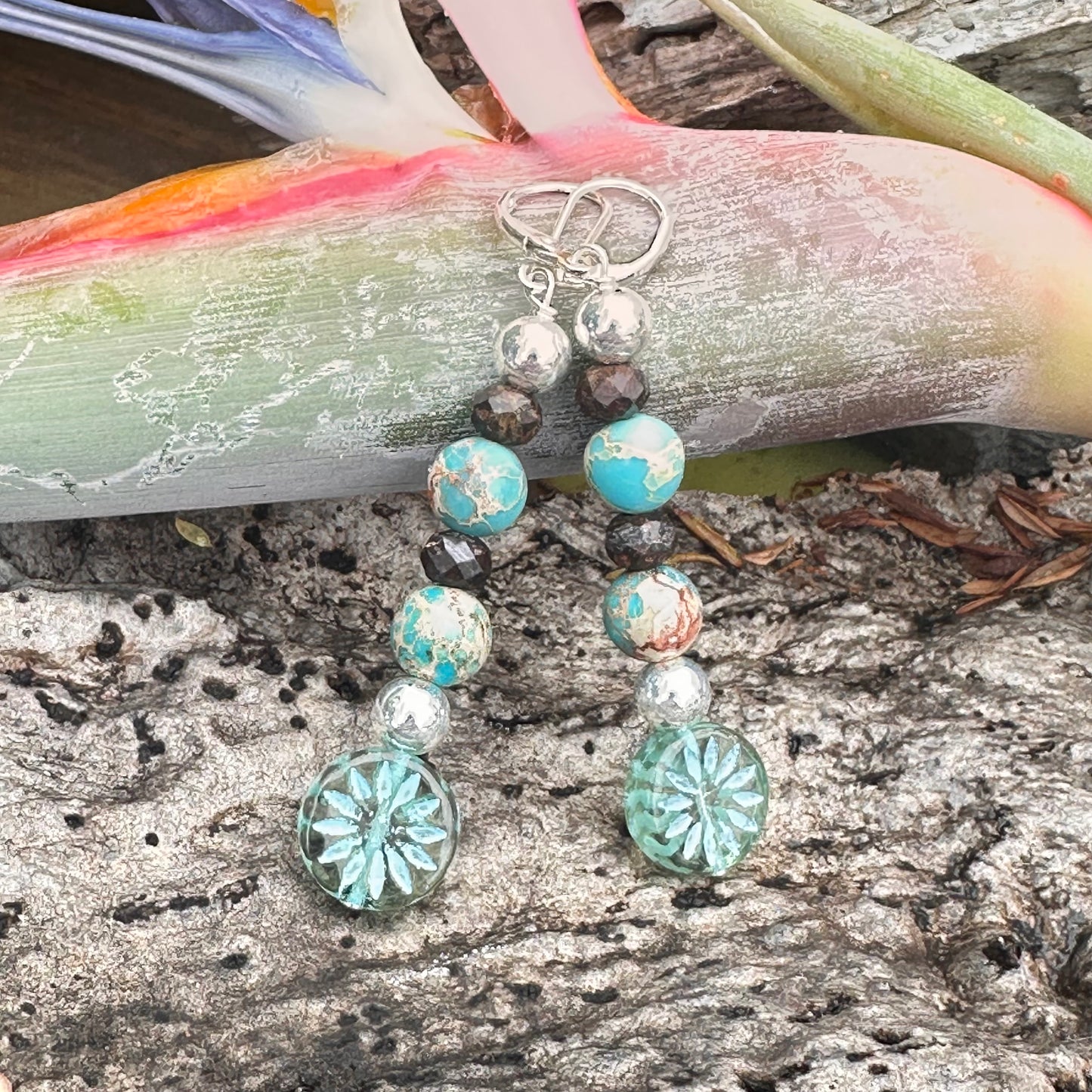 Turquoise Sterling Earrings