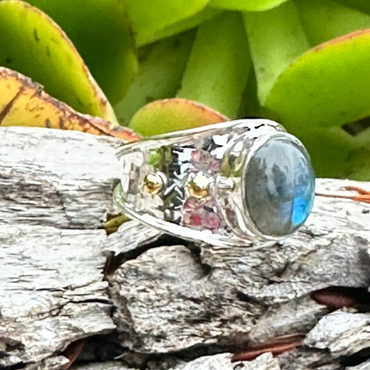 Labradorite Ring