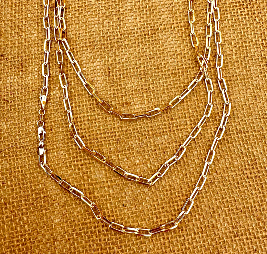 N0935  16” 18K Gold Filled Necklace