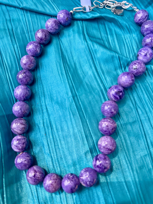 Charoite Necklace (18”-20”)