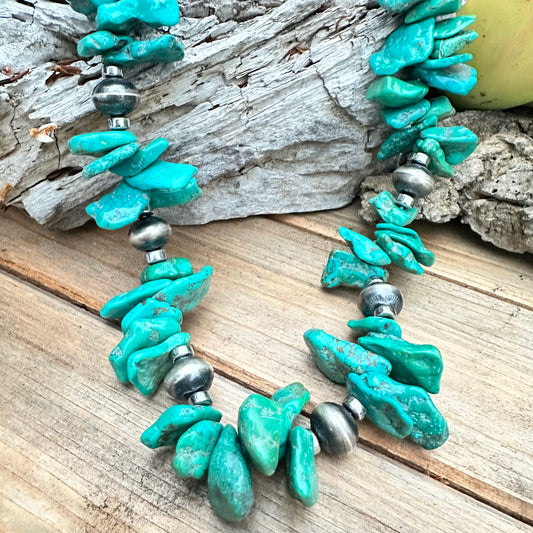 Statement Turquoise Navajo Pearls