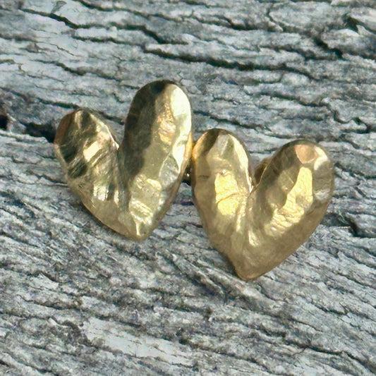E0734 Gold Earrings (2.1”)