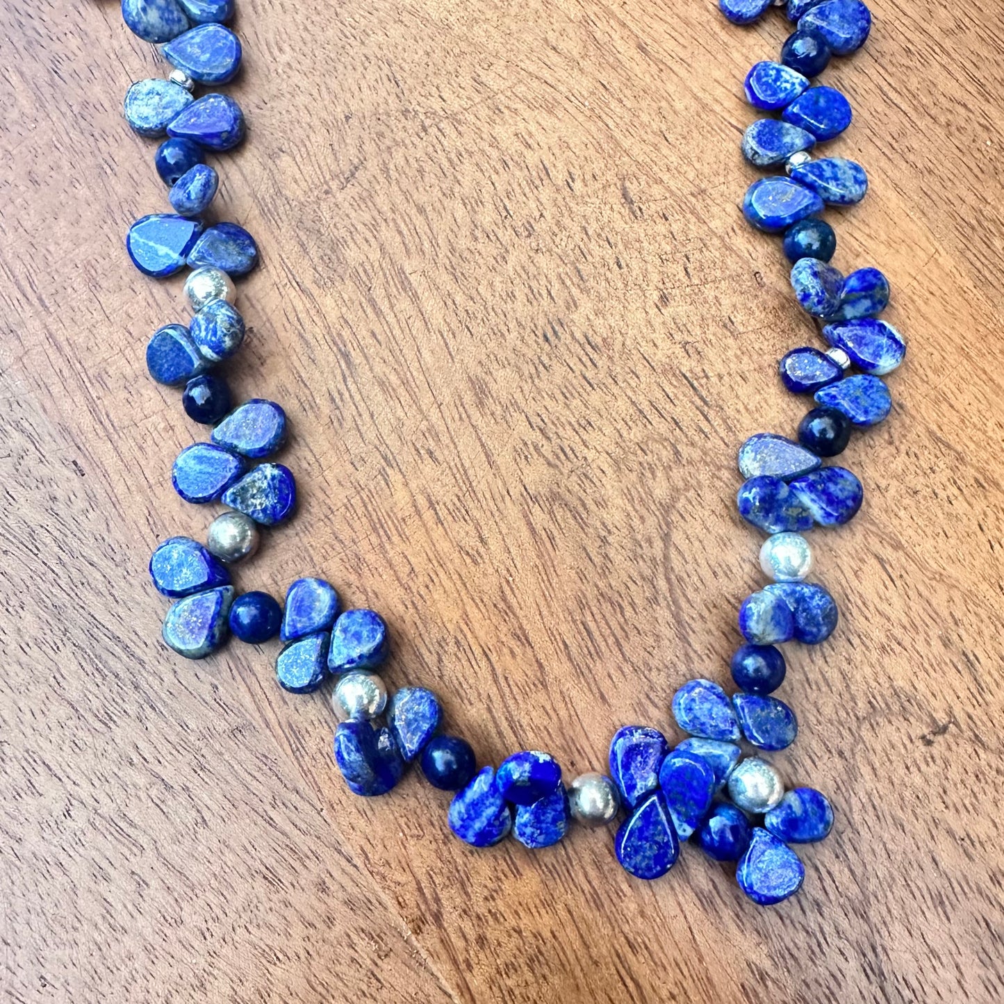 Summer Lapis Necklace (18”-20”)