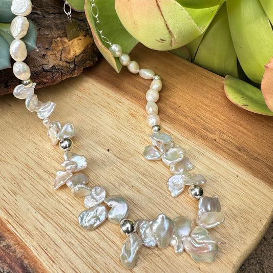 Baroque Pearl Necklace (18”-20”)