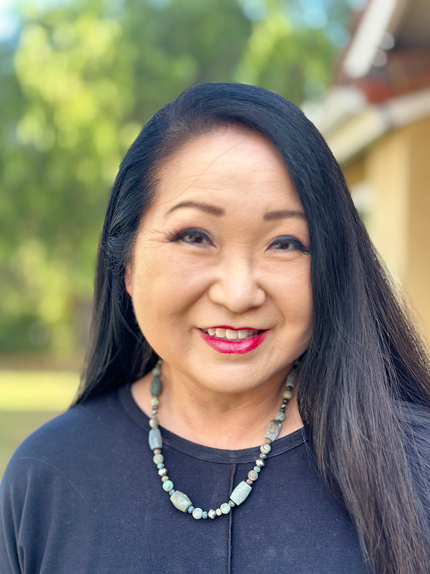 Navajo Pearl  Hematite Jasper Necklace