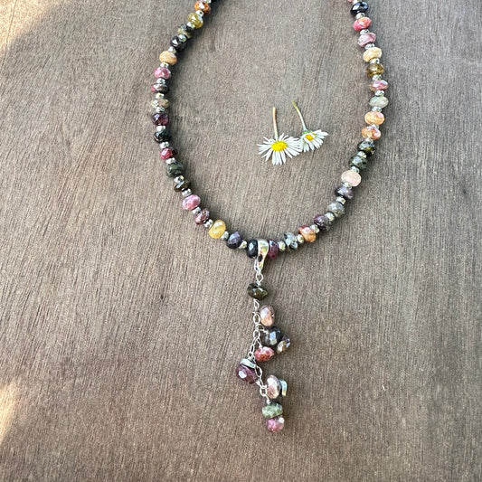 Tourmaline Removable Bale Necklace