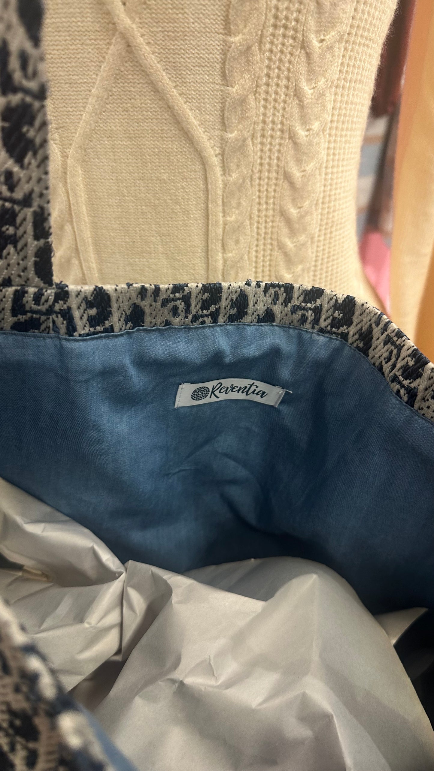 Handmade Large Denim Tote