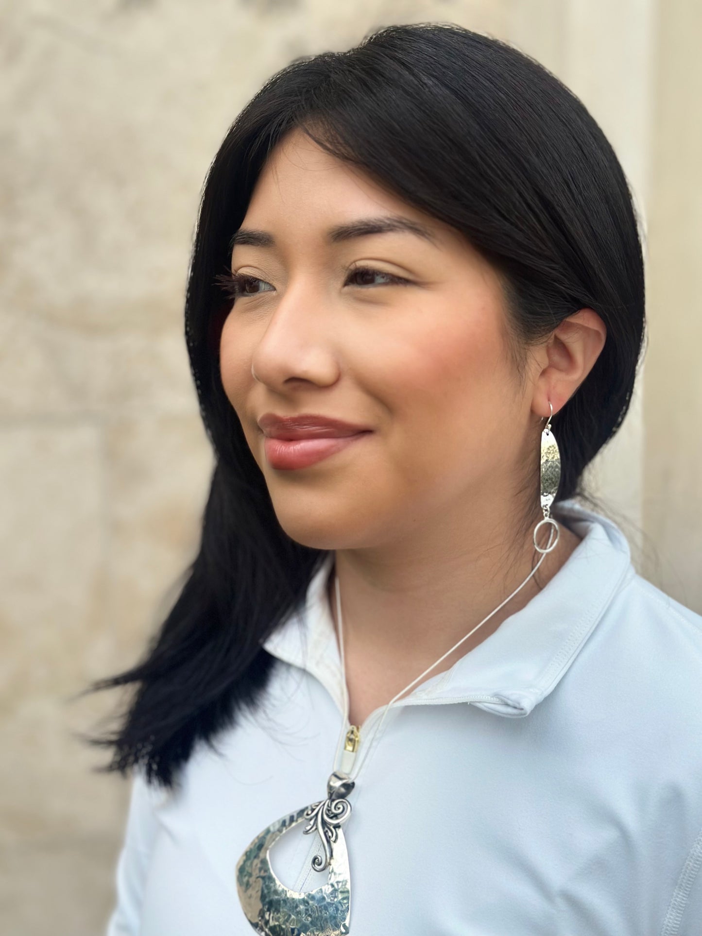 Taxco Statement Pendant 3.2” Necklace (18”)