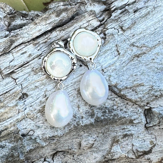 Pearl Earrings 2”