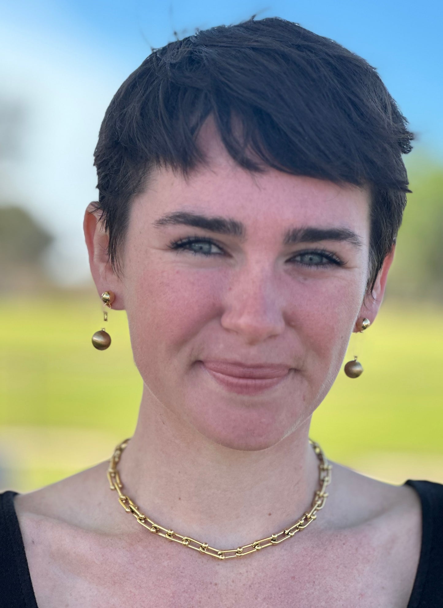 Gold Tiffany Necklace (18”)