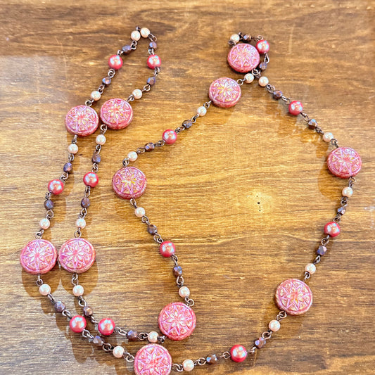 30” Boho Sun Necklace