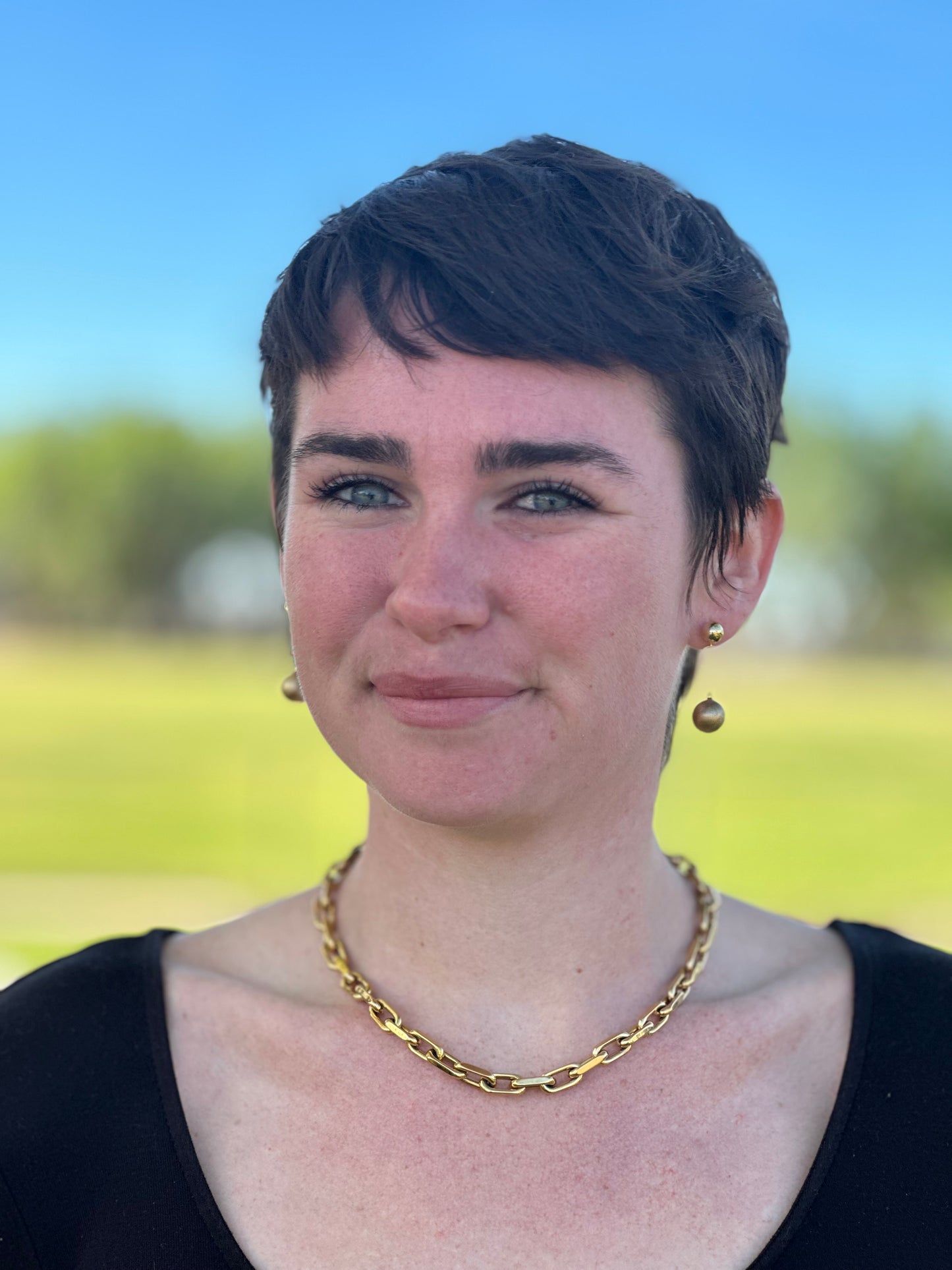 Gold Statement Necklace