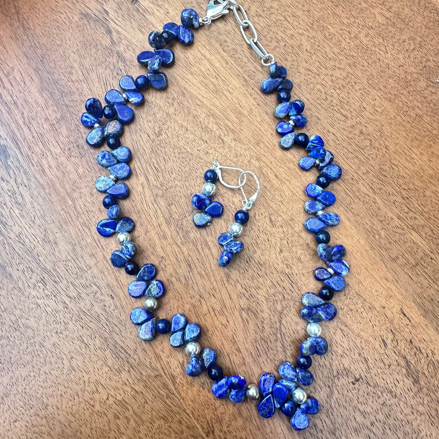 Summer Lapis Necklace (18”-20”)