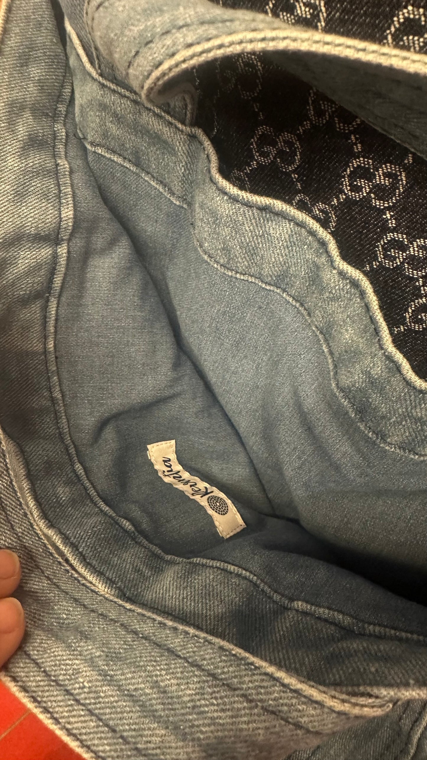 Handmade Large Denim Bag