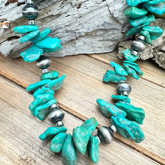 Statement Turquoise Navajo Pearls