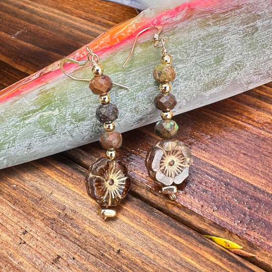Boho Gold filled Earrings