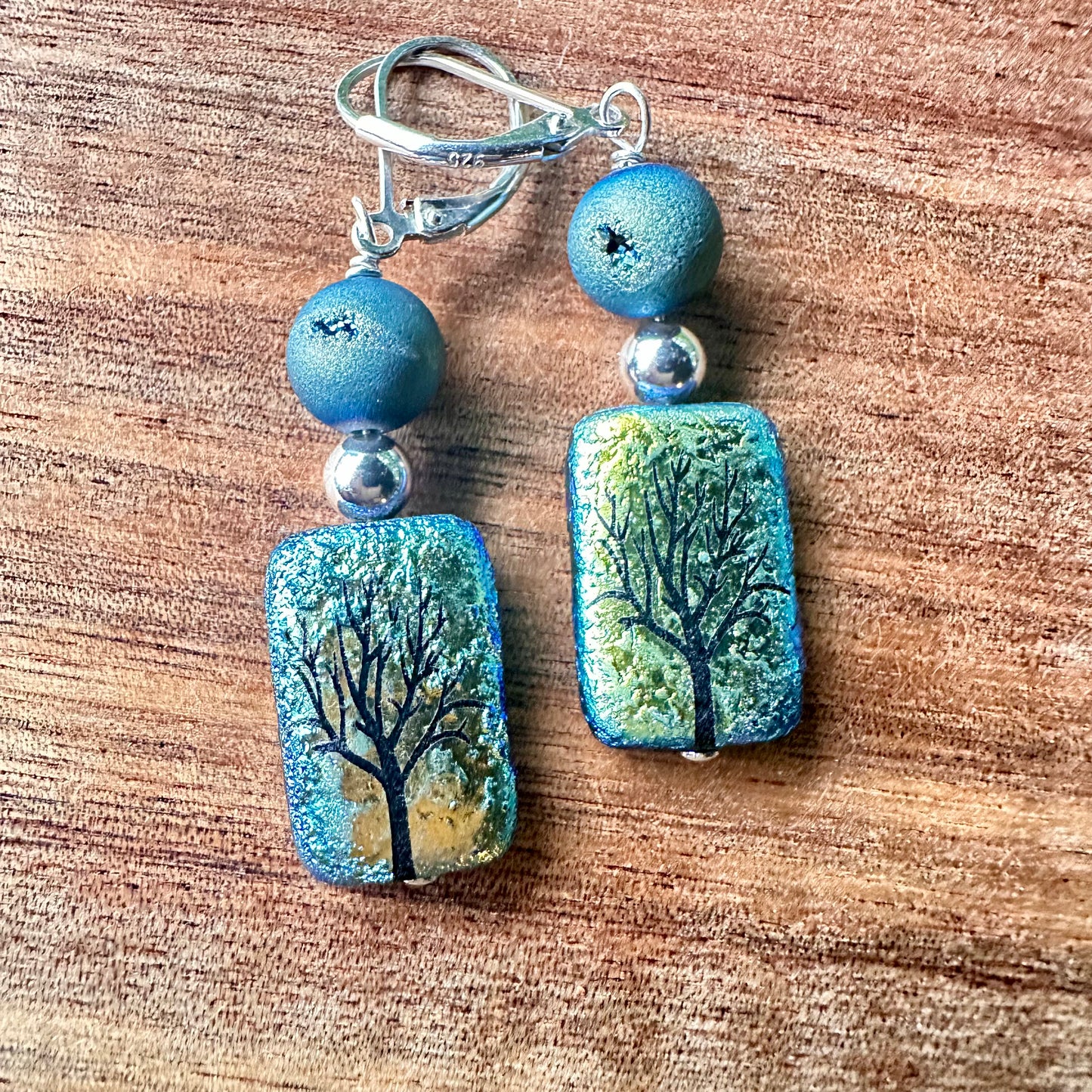 Spring Flower Earrings (1.6”)