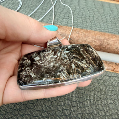 Sale - Statement Mohawkite Sterling Silver (18”)