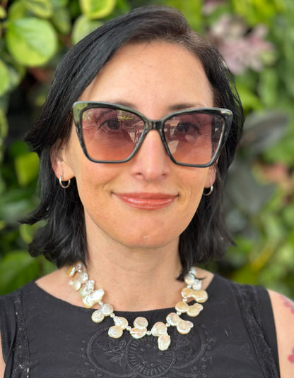 Pearl Statement Necklace (18”-20”)