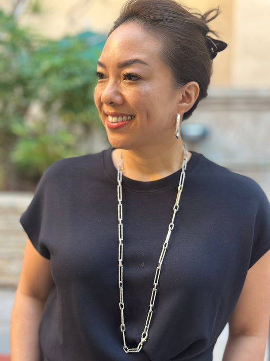 Sterling Silver 36” Necklace