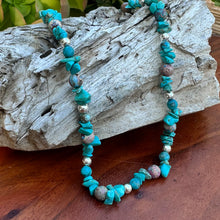 Load image into Gallery viewer, Turquoise Gold Filled Necklace
