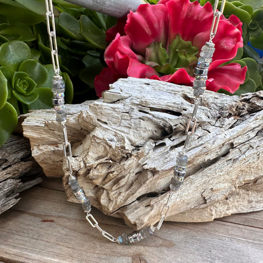 N0767  Labradorite Necklace by