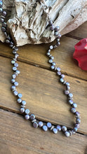 Load image into Gallery viewer, N0852  Pearl   Sterling Necklace (18”-20”)
