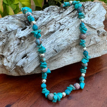 Load image into Gallery viewer, Turquoise Gold Filled Necklace
