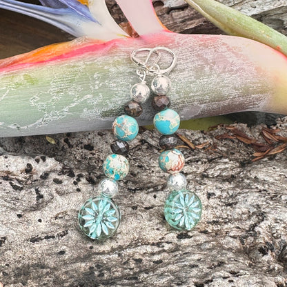 Turquoise Sterling Earrings