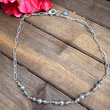 Load image into Gallery viewer, N0811 Pyrite Sterling Necklace (18”-20”)
