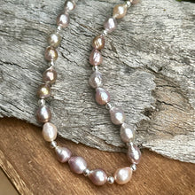 Load image into Gallery viewer, N0905 Pearl Statement Necklace 18”-20”
