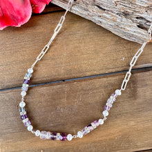 Load image into Gallery viewer, N0796  18-20”Summer Flourite Necklace
