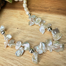 Load image into Gallery viewer, Baroque Pearl Necklace (18”-20”)
