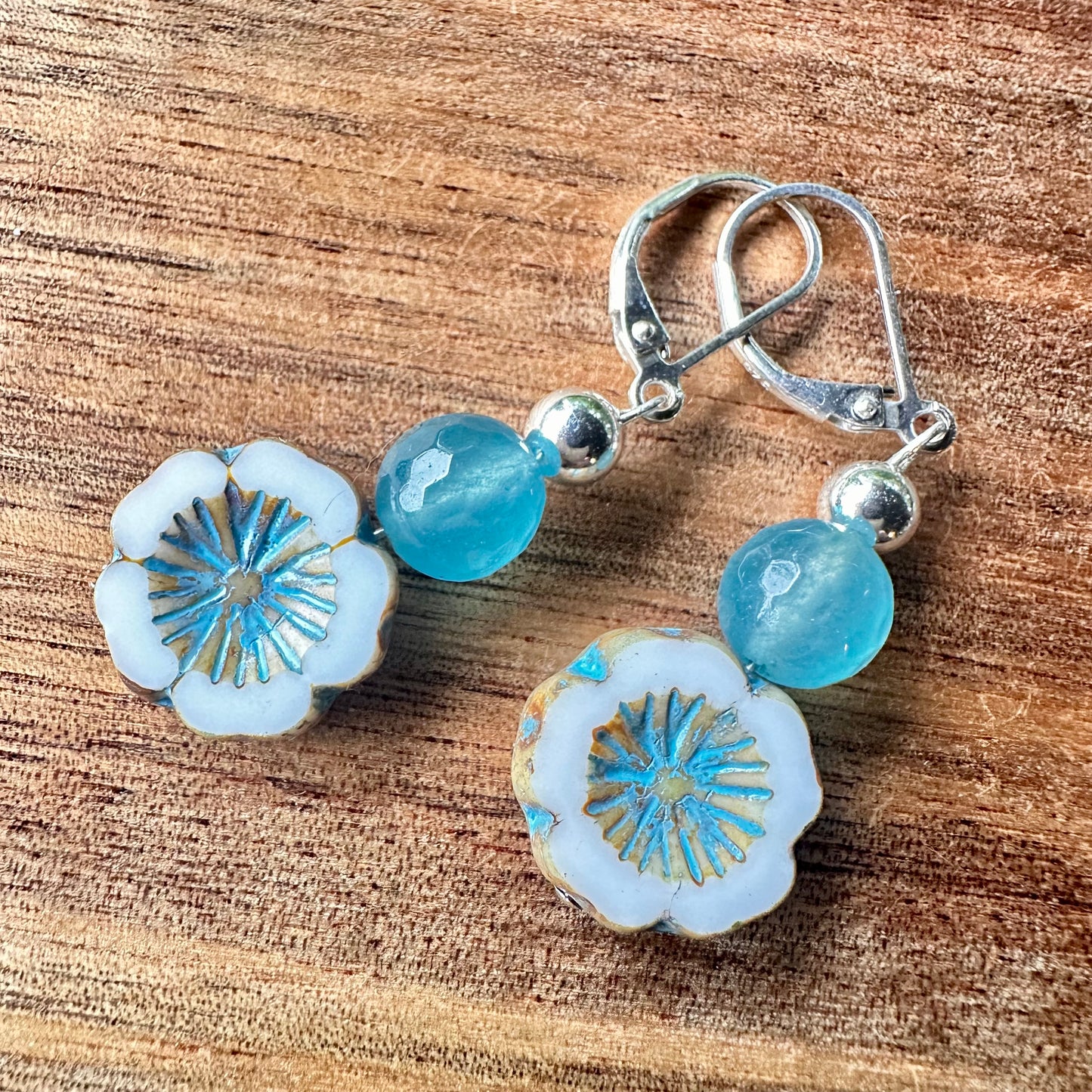 Spring Flower Earrings (1.5”)