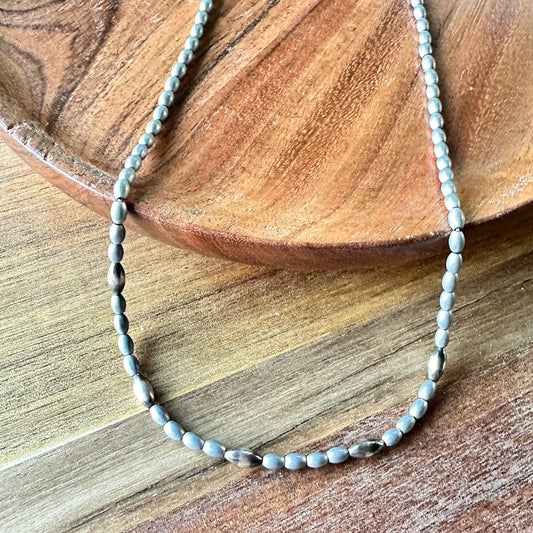 Hemitate Sterling Necklace (17”-19”)