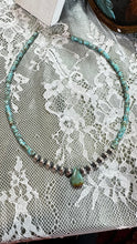 Load image into Gallery viewer, SN0128 . 17”-19” Navajo Pearl Turquoise Necklace
