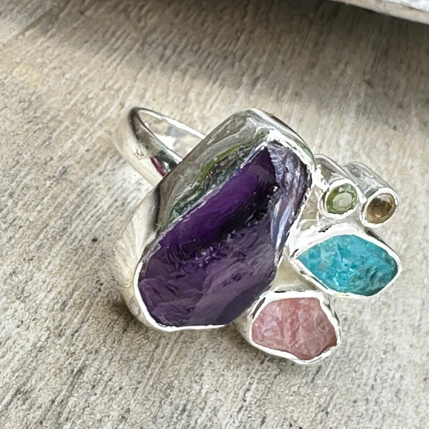 Spring Sterling Silver Ring