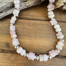 Load image into Gallery viewer, N0846  Rose Quartz Necklace (18”-20”)
