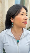 Load image into Gallery viewer, Taxco Turquoise Earrings 2”
