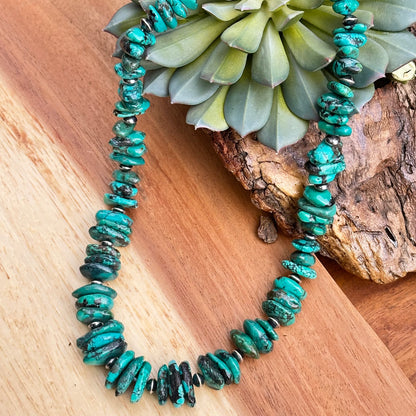 Navajo Pearl Turquoise Necklace 18”-20”