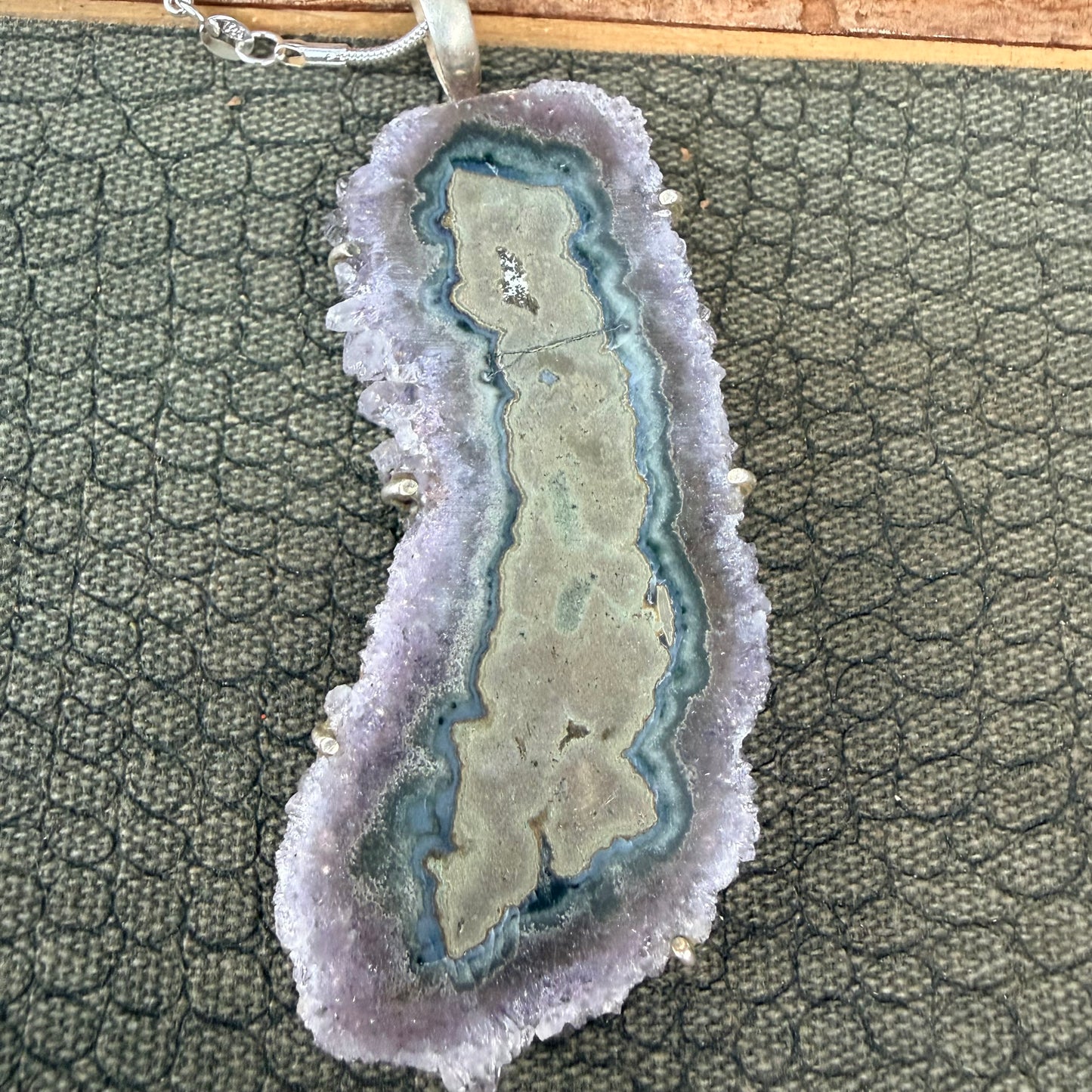 Sale - Amethyst Sterling Silver (18”)