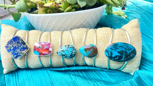 Turquoise Sterling Cuff