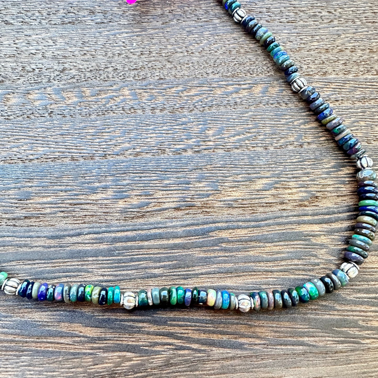 Ethiopian Opal Necklace (18”-20”)