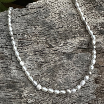 N0903  Pearls Necklace 16”-18”