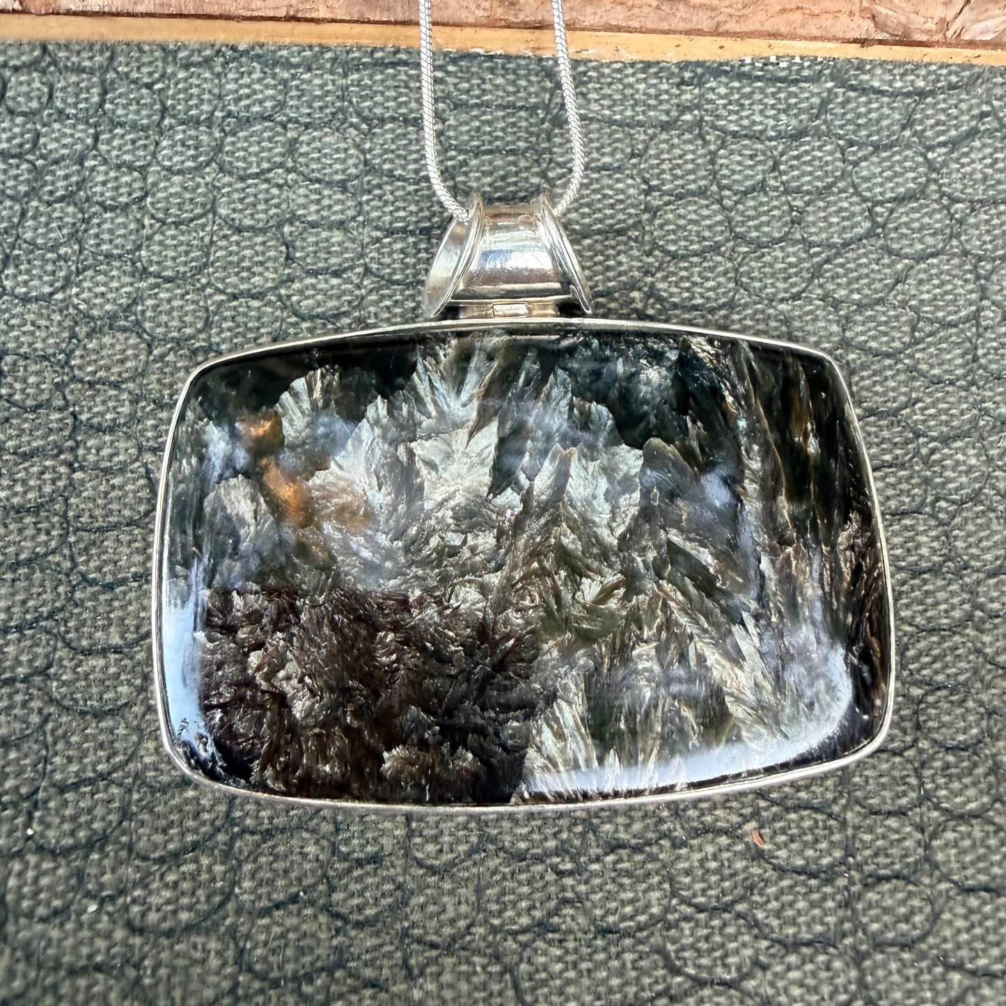 Sale - Statement Mohawkite Sterling Silver (18”)