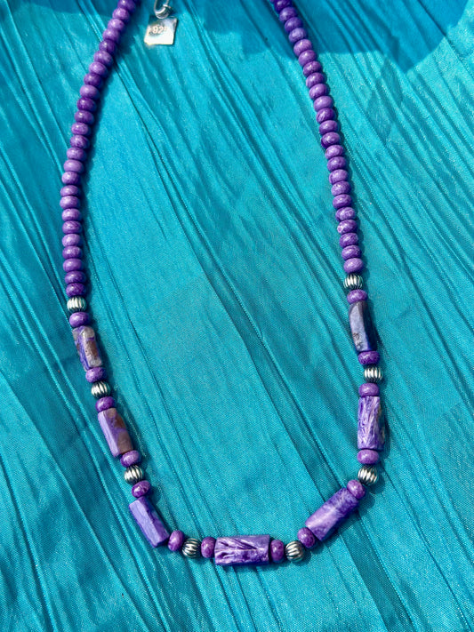 Charoite Necklace (18”- 20”)