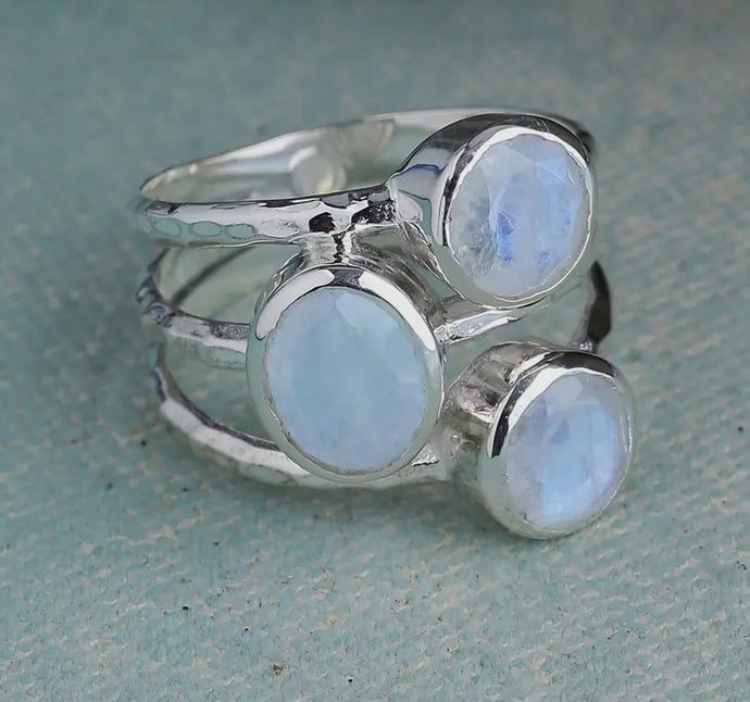 R0180.  Moonstone Statement Ring