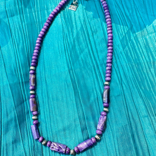 Charoite Necklace (18”- 20”)